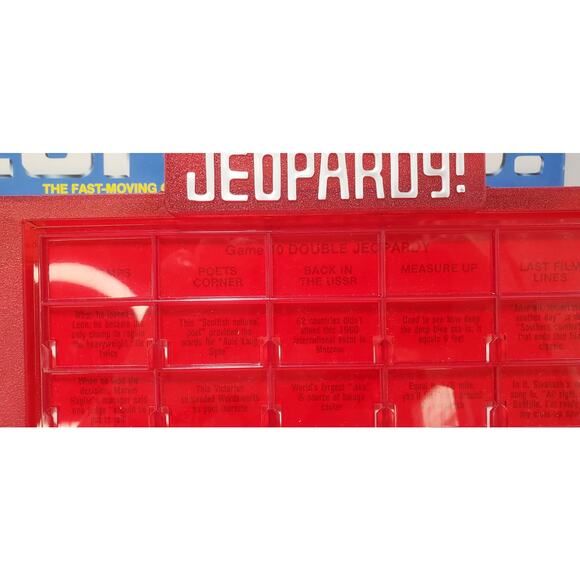 Jeopardy Board Game Pressman 1986, 2nd Edition, Vintage 100% COMPLETE - Picture 6 of 9